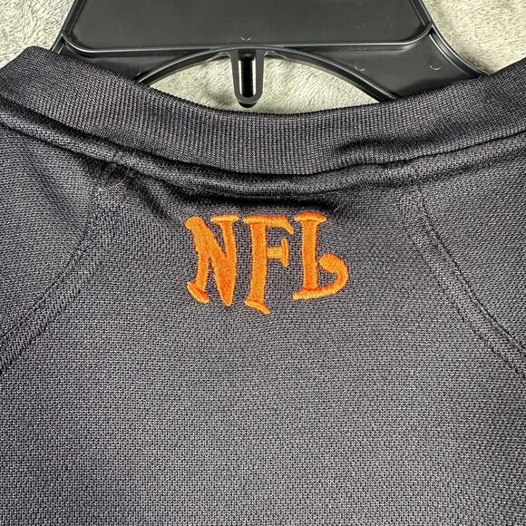 Cincinnati Bengals Tank Top Men's L Black Cutoff Embroidered Logo V-Neck Y2K - Picture 7 of 7